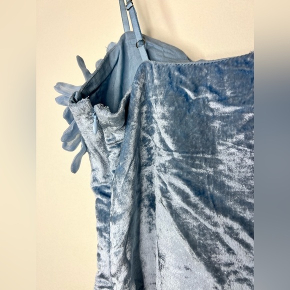 Free People Eva Mini Dress In Celestial size L - Picture 9 of 9